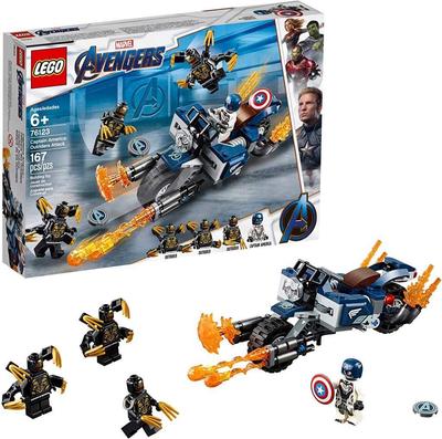 LEGO Super Heroes Captain America: Outrider Attack 76123 Block Toy for Boys