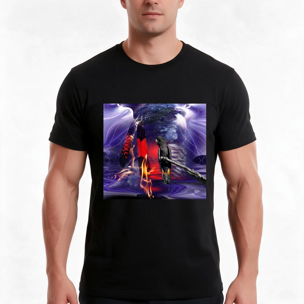 Spirit Bird Duvet Size Tshirt Summer Casual Cotton Tee Oversized Streetwear Tops Vintage Graphic Print Unisex Unisex Unisex