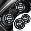 2Pcs Car Anti Slip Coaster Anti-noise Water Cup Pad Cushion Car Accessories For Opel Astra H G J Insignia Mokka Zafira Corsa Vectra B C D