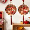 Gifts 2026 New Year Pendant Attract Wealth Luck Red Festive Pendant Spring Festival Decor Lucky Wall Hangings for Living room