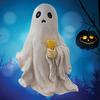Ghost Figure Decor Resin Statue Ornament Horror Festival Sculpture for Indoor Outdoor Courtyard