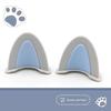 Soft ABS Bear Ear Helmet Decorations 1 Pair Adorable Appearance Easy to Install for Outdoor Riding Sports Helmets