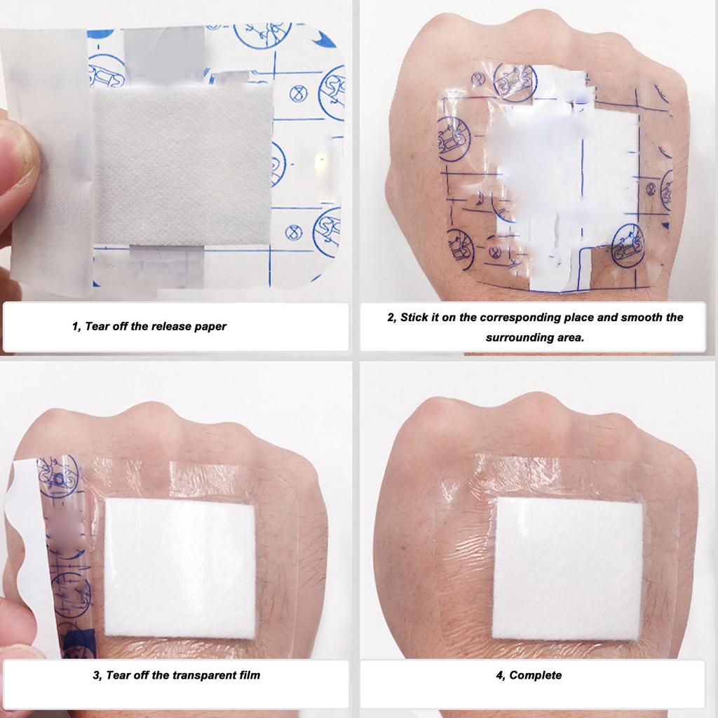 20 Stück Klebeverbände Bad Dusche Wasserdicht Bauchnabelwunden Schutzverbände Starkes Klebepflaster
