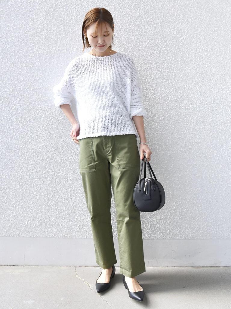 Ships for Women Stretch Basic Baker Size Available Online Only Women's Pants, Olive, 40, 313140668, (Web Pre-order)