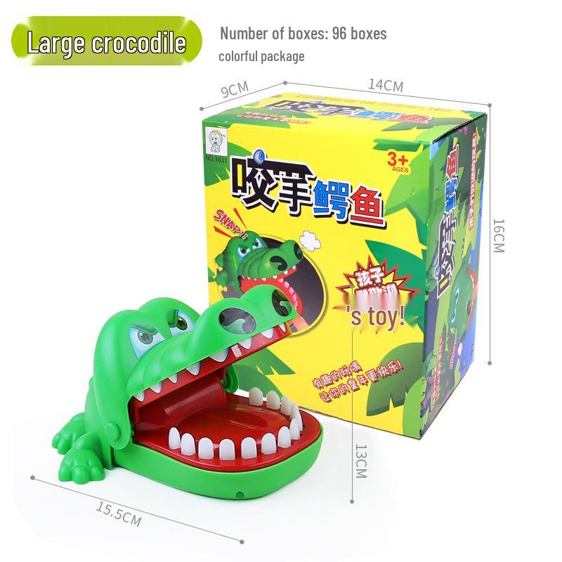 

Жующий крокодил и акула игрушка-прикол для детей и родителей