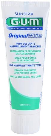 

GUM Original White whitening toothpaste TU прозрачный
