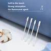 200pcs/box Cotton Swabs Spiral and Pointed Dual-head Design Nose Ears Cleaning Assisted Lips Eyes Makeup Disposable Cotton Swabs