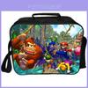 Sac à déjeuner isotherme Mario avec bandoulière réglable et conception grande capacité