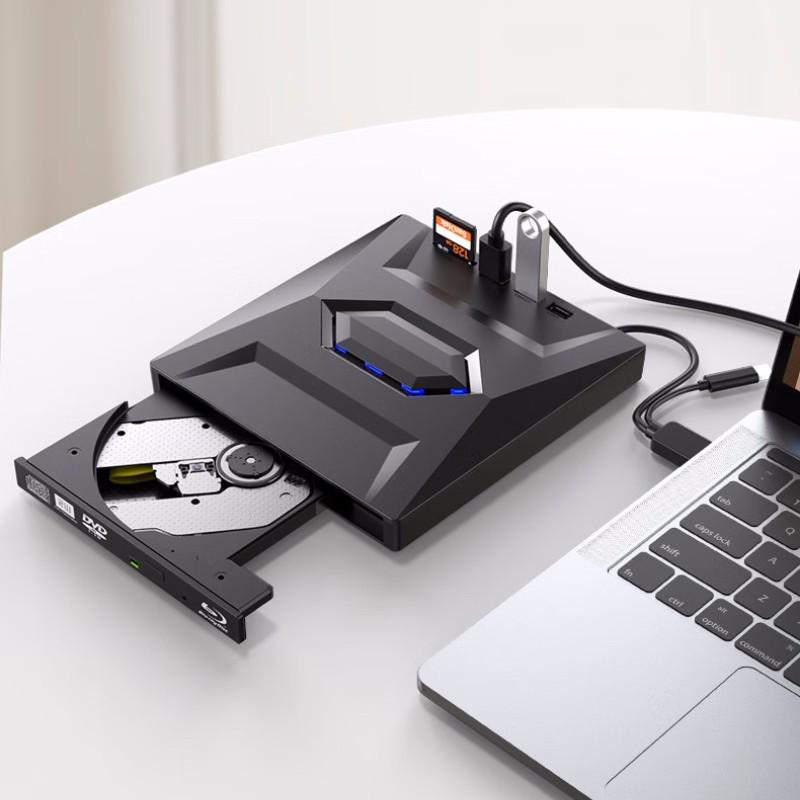 USB/TYPE 4-in-1 4K Blu-ray Combo Player and External Optical Drive