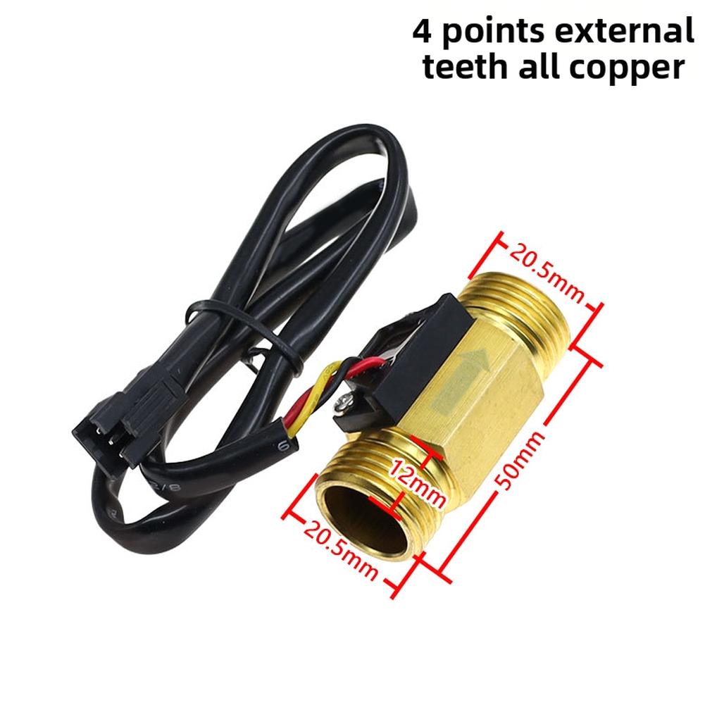 Flow Sensor for Gas Water Heaters with Hall Effect Switch Ensures Reliable Detection of Water Movement in Heating Systems