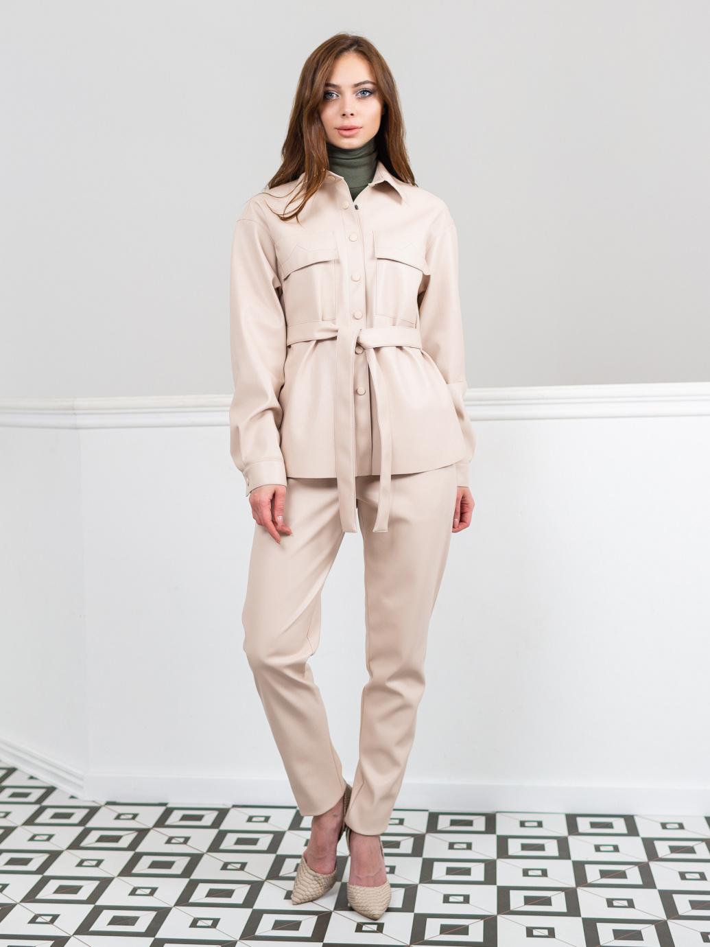 

Костюм брючний Панамера Luzana L молочний шоколад кольору