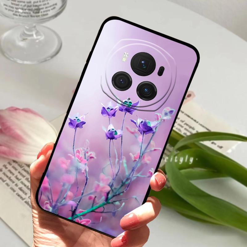 Чехол для Honor Magic 6 Pro животное Силиконовые Мягкие ТПУ Задние крышки Для Honor Magic6 Pro Magic 6 Pro Чехол Защитный Мультяшный Funda Honor Magic 6