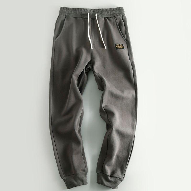 Original Brand Surplus Export Clothing, Cut Label, Genuine Designer Items, Bargain Men's Knit Sweatpants, Sports Casual Pants, Original Long Pants