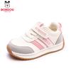 Babudou toddler shoes, unisex baby shoes, autumn breathable children's non-slip athletic shoes, leather-faced infant functional shoes