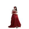 French sexy pure desire style Thai seaside vacation dress women's Sanya sexy suspender cake backless long skirt