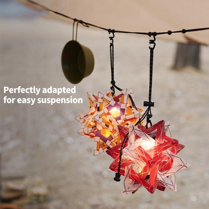 Reflective Safety Keychains Cord Glowing Safety Strap Secure Fastening Clip for Backpacks Cycling Gears