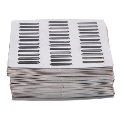 40PCS Stainless Steel Weep Hole Cover Stops 2.75 Inch Brick Drain Hole Cover Can Be Cut Or Stacked