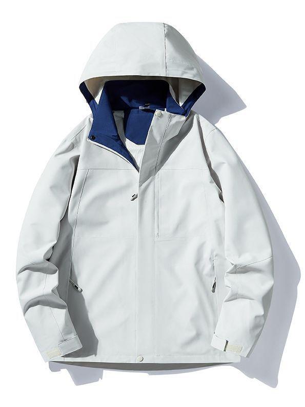 Unisex Windproof & Waterproof Breathable Travel Jacket - New Spring/Autumn Style with Logo Printing Option