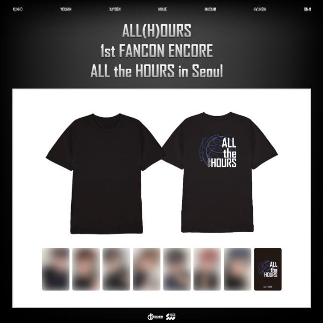 ВСЕЧАСНАШ 1-й ФАНКОН БИС ВСЕ ЧАСЫ в Сеуле Футболки 4980₽