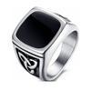 Celtic Trinity Knot Titanium Steel Men's Ring Unique Jewelry Band