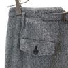 LANVIN Made in Japan Wool Blend Tapered pants 38 Gray Women Used
