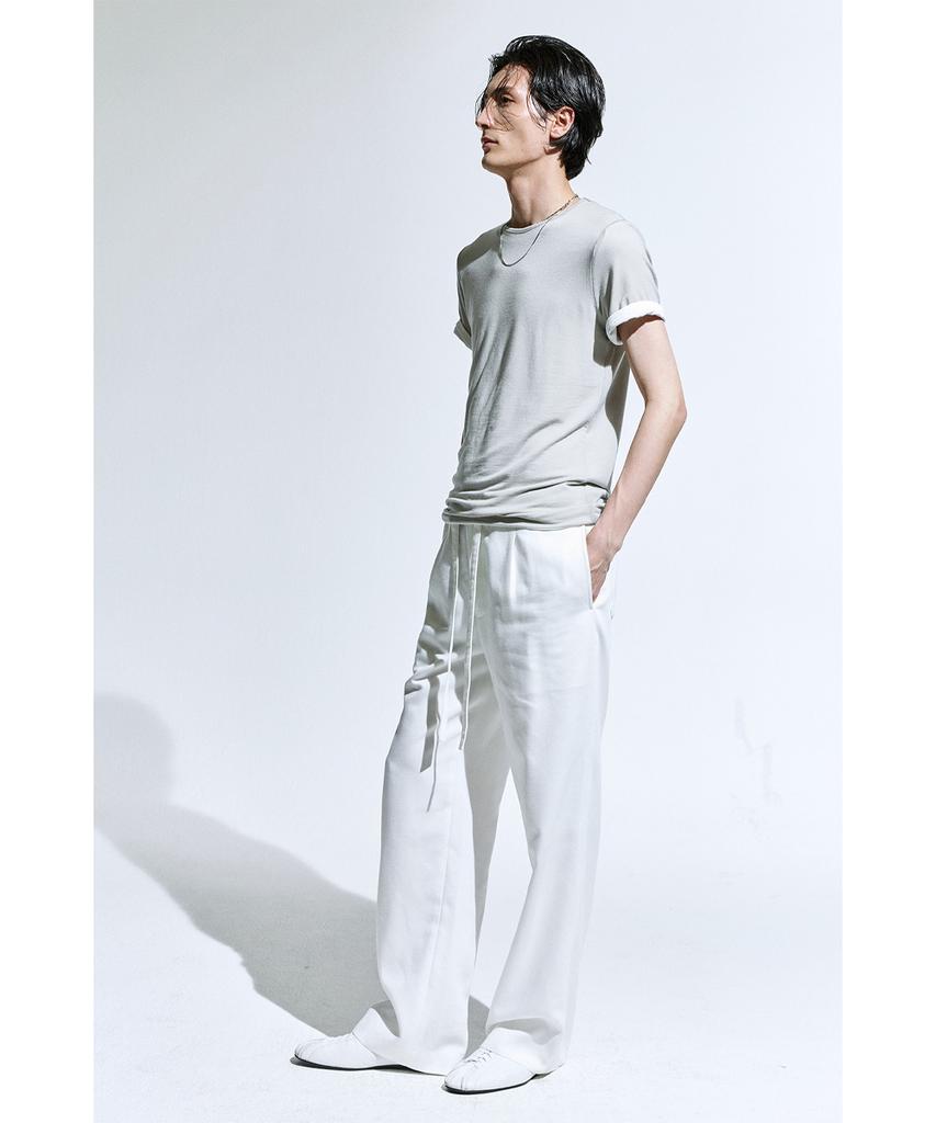 SAVAGE String Dinner Trousers - Ivory