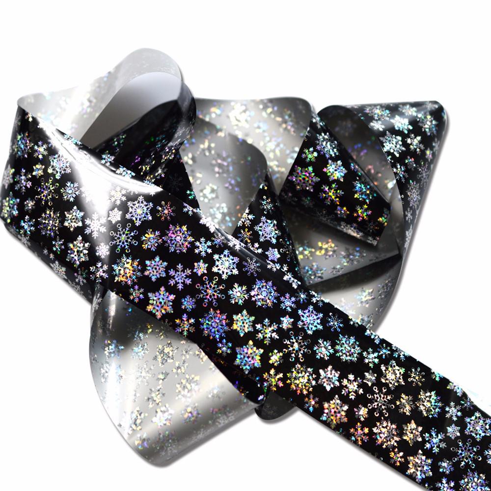 Nail Sticker Nail Tools Nail Transfer Decals Design Manicure Laser DIY Snowflake