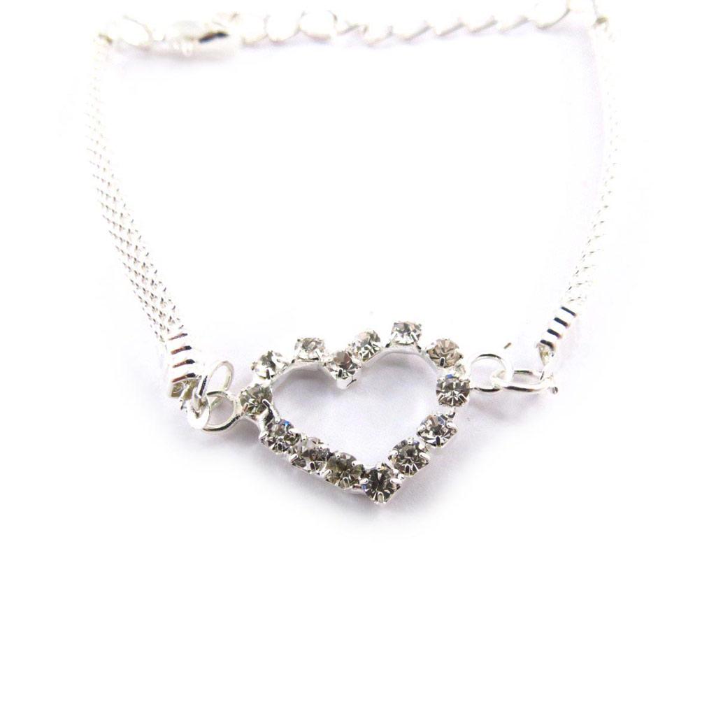 Les Trésors De Lily [J6857] - Brățară albă de designer „Sissi” (dragoste)