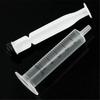 10Pcs Disposable Plastic Injector Syringe for Lab Nutrient Measuring Small Pet Food Feeder Feeding(Without needle) 5ml