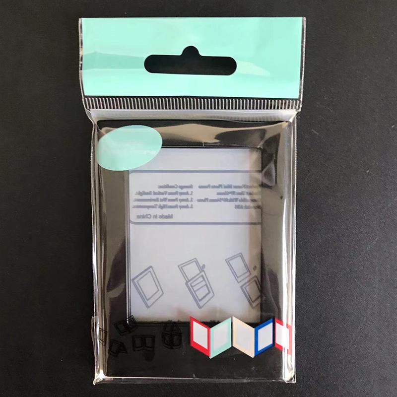 1 Pc Transparent Colorful Magnetic Photo Frame 1 Set Acrylic Fridge Picture Magnets For Room Desk Home Decoration