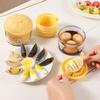 4-in-1 Multi-Function Kitchen Chopper - Durable Manual Food Chopper for Hard Boiled Eggs, Tomatoes, Onions, Potatoes, Salad, Cheese & More