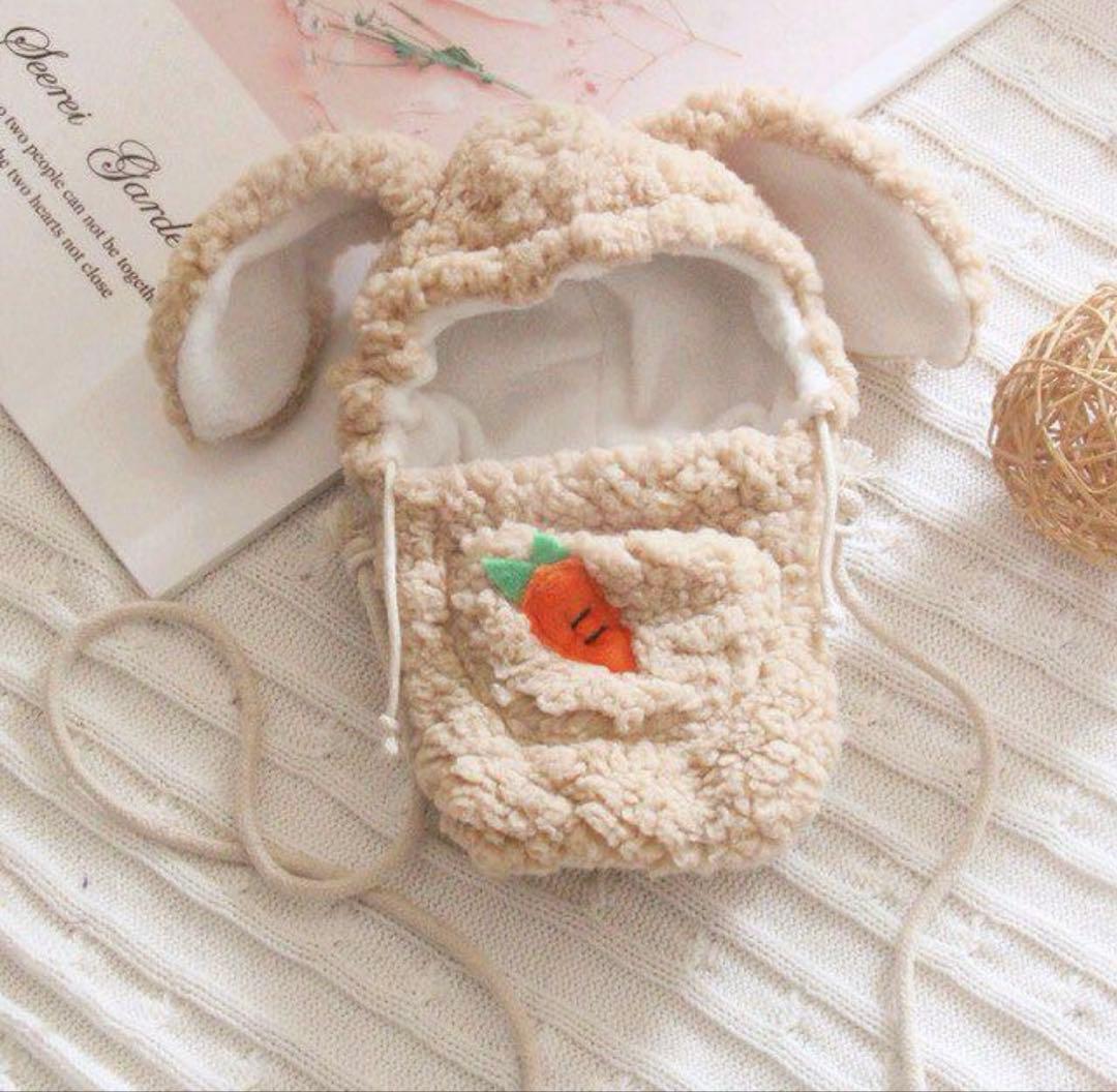 

[USED] Rabbit-shaped outing bag for 20cm stuffed animals (Jungkook)