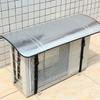 1Pc Aluminum Foil Air Conditioner Outdoor Unit Cover Waterproof Sunshade Energy Saving-Shield For AC Compressor 120x60cm Silver