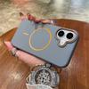 Ultra Thin PC Matte Shockproof Magnetic Case For iPhone 12 13 14 15 16 Pro Max Plus For Magsafe Wireless Charge Hard Cover Funda