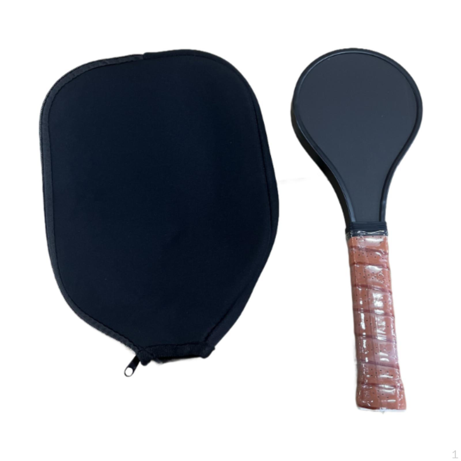 

Високоефективна легка міні-ракетка Pickleball Sweet Spot Paddle з вуглецевого волокна Brown w Paddle Cover