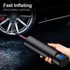 12V 150PSI Cordless Handheld Inflatable Air Pump Car Tyre Inflator LCD Digital Rechargeable Auto Emergency Motorcycle