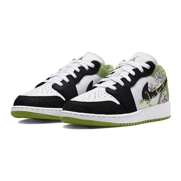 (GS) Air Jordan 1 Low SE 'Floral' Kids' DQ8389-100