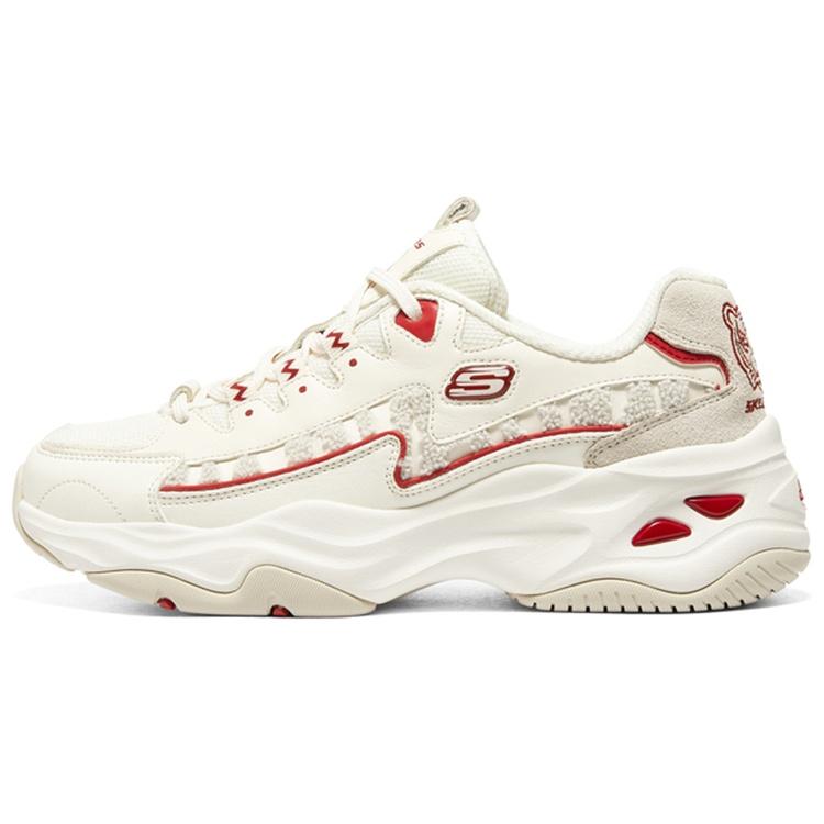 (WMNS) Skechers D Lites White Red Women s 896069-WRD EU 37