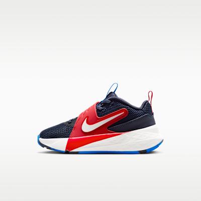 Nike Team Hustle D 12 Team Navy University Red Sail (PS) 28