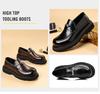 Men's Autumn/Winter Slip-on Derby Leather Shoes - Formal & Casual Soft Sole Loafers