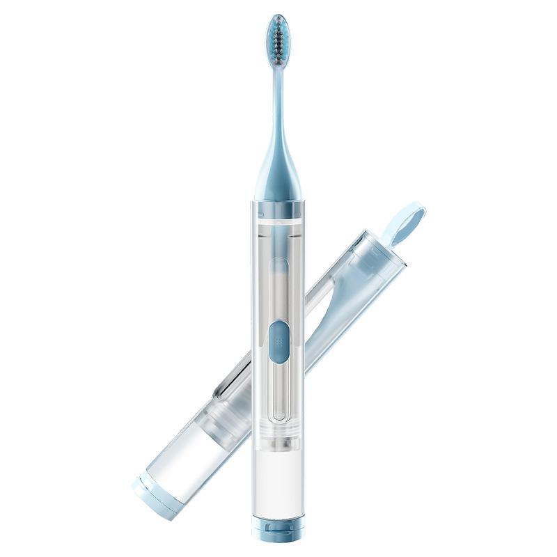 ETravel 2-in-1 Portable Folding Toothbrush & Toothpaste for Orthodontic Care