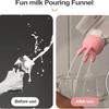 Cow Milk Box Caps Reusable Silicones Milk Carton Stoppers Funny Pouring Milk Bottle Cap Milk Bottles Pour Spout Covers