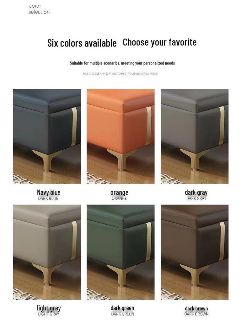 Versatile Entryway Shoe Stool & Storage Bench for Home, Clothing Stores, Changing Rooms, and Bedside Use