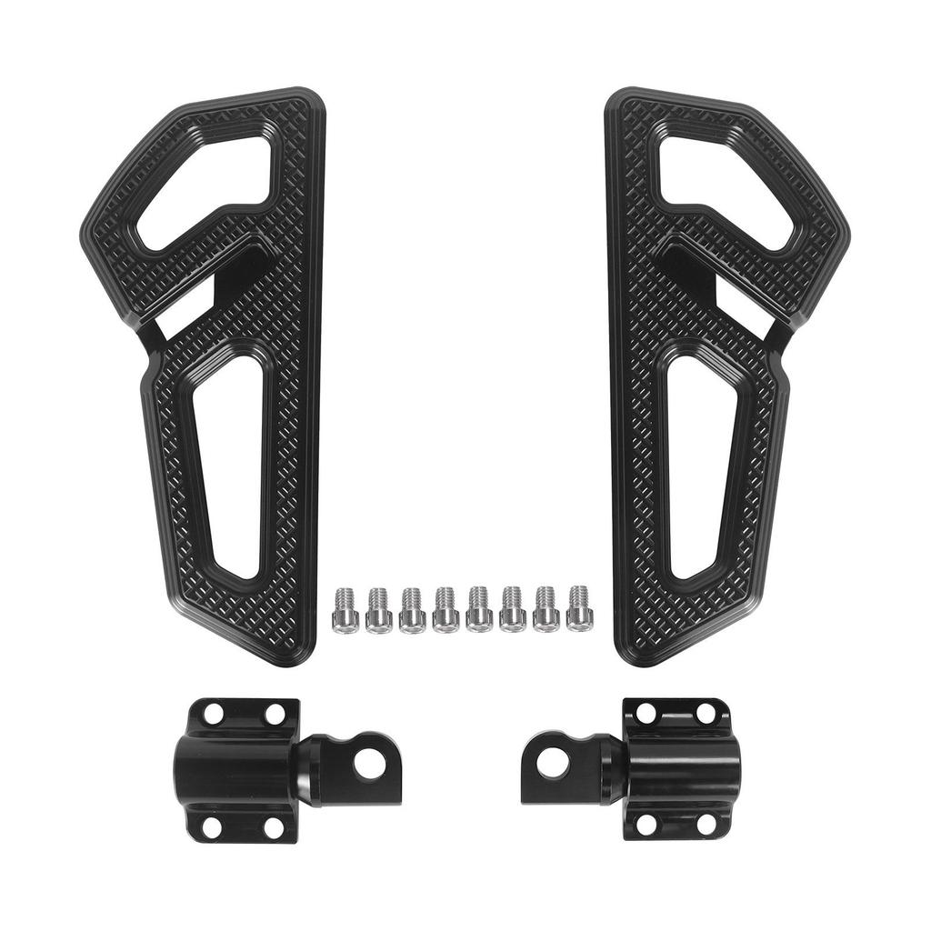 Empire Knight Rear Passenger Footpegs: Motorcycle Accessories for Universal Harley Models