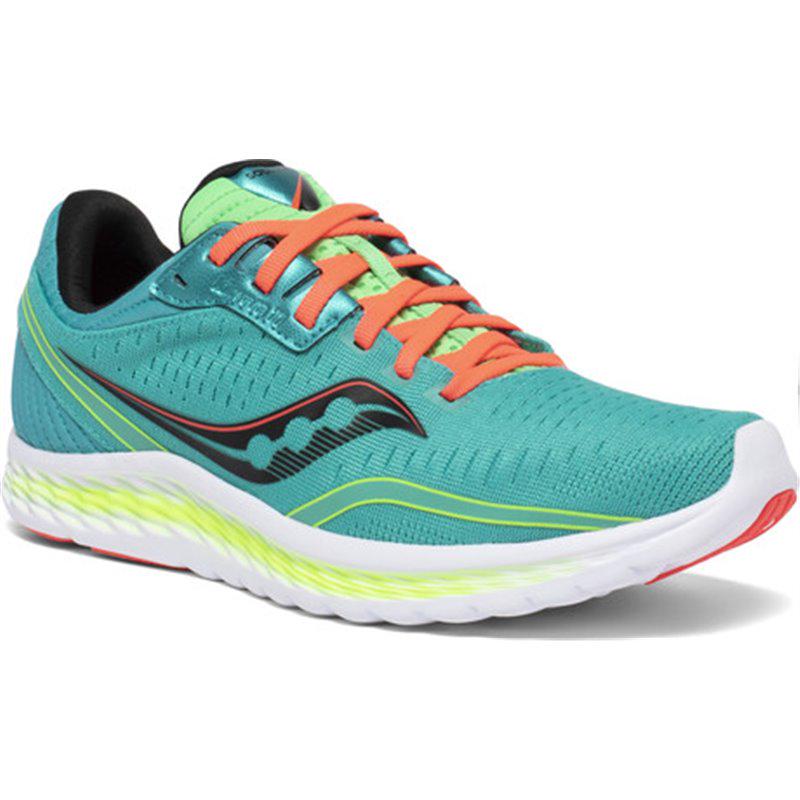Buy Saucony Kinvara 11 Women's Running Trainers Green at affordable prices — free shipping, real