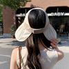 Empty Top Fisherman Hat Children Versatile Large Brim Sun Protection Sun Hat Summer Outdoor Riding Beach Basin Hat