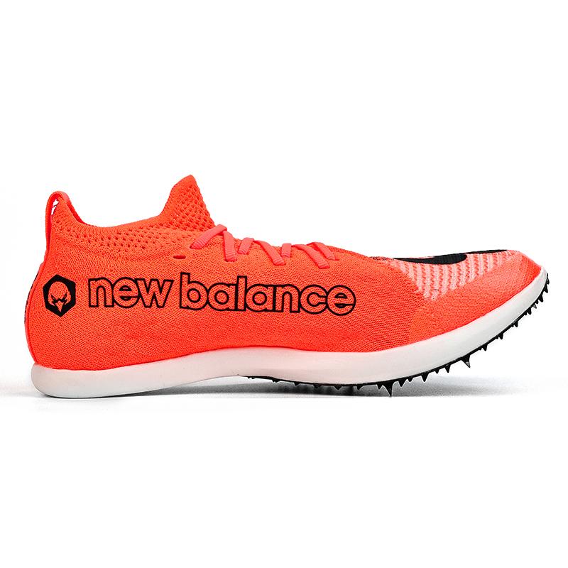 New Balance FuelCell MD-X v2 Chiodi da Pista Mezzofondo Arancione Bianco Nero Unisex UMDELRS2
