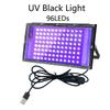 LED UV Flood Light 395nm USB 5V Ultraviolet Stage Light 50W 100W LED Stage Black Light Waterproof Disco