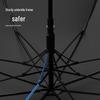 Maydu Men's Large Windproof Long-Handle Business Umbrella