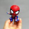 Marvel Spider Man Bambola Smaltata Bambola Fatta a Mano Decorazione per Auto Decorazione per Torta Action Figure Giocattolo Regali di Compleanno Oggetti da Collezione